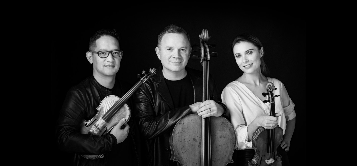 Lawson Ensemble group photo with instruments by Zach Thomas